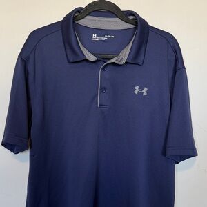 Under Armour Men's Dark Blue Polo Shirt